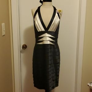BCBG MaxAzria Halter Dress